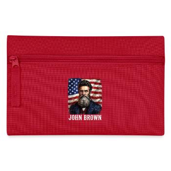 John Brown USA Flag. - Pencil Case - red - Front