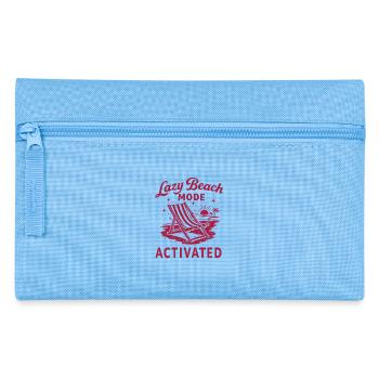 Ambiances estivales activées du Mode Plage Paresseuse - Trousse - bleu clair - Devant