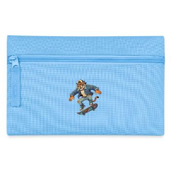 Tiger Skater Retro Denim - Federtasche - Hellblau - Vorne