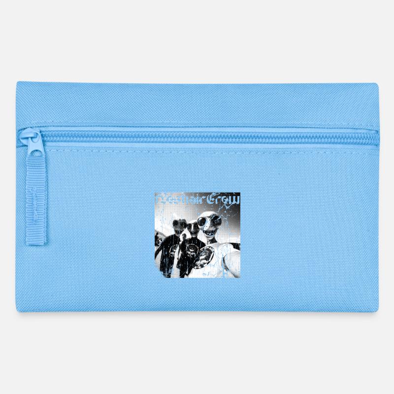 Fresh Shark Crew Graffiti - Pencil Case - light blue