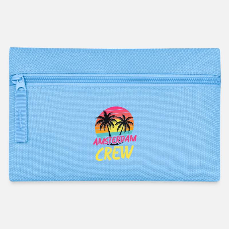 Amsterdam Crew - Federtasche - Hellblau
