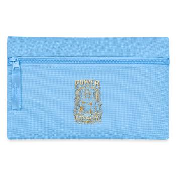 Rottweiler Dog Power Meets Loyalty - Pencil Case - light blue - Front