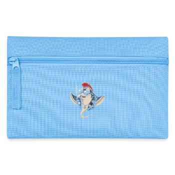 Punk-Rochen mit Mohawk Sonnenbrille - Federtasche - Hellblau - Vorne