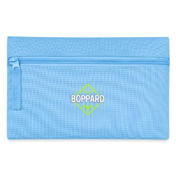 Boppard am Rhein Rheinland-Pfalz Reben Souvenir - Federtasche - Hellblau - Vorne