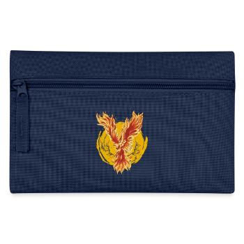 Phénix, zen, pouvoir, animal, spiritualité - Trousse - bleu clair - Devant