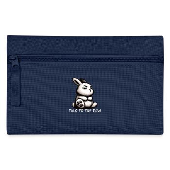 Talk to the Paw Rabbit Bunny Bunny Long Eared - Pencil Case - light blue - Front