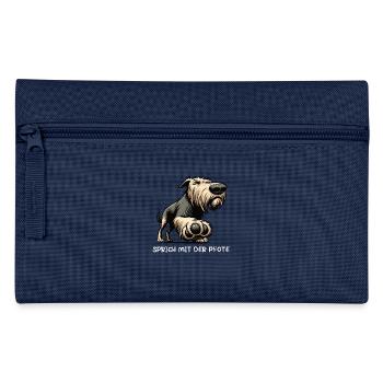 Parlez à la pat Lévrier de loup irlandais Lévrier de loup - Trousse - bleu clair - Devant