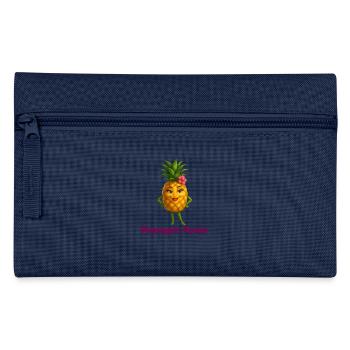 Personnage de dessin animé Pineapple Power - Trousse - bleu clair - Devant