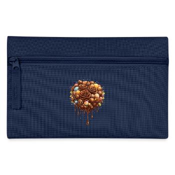 Chocolate Bouquet with Pralines Illustration - Pencil Case - light blue - Front