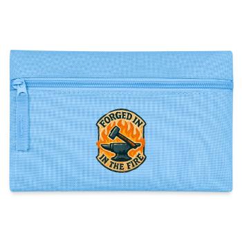 Forged in Fire Resilience and Brute Force - Pencil Case - light blue - Front