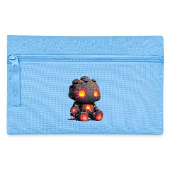 Lava Golem Stone Hero Child - Pencil Case - light blue - Front