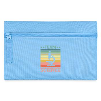 Team Wissenschaft  - Federtasche - Hellblau - Vorne