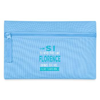 Florence Si tu n as pas une florence - Trousse - bleu clair - Devant