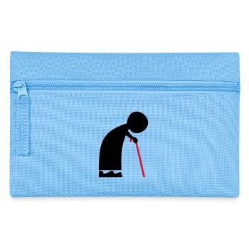 oma - Federtasche - Hellblau - Vorne