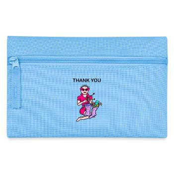 Économies en chaussette - Trousse - bleu clair - Devant