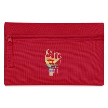 Force et respect - Trousse - rouge - Devant