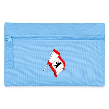 Flagge Berlin - Federtasche - Hellblau - Vorne