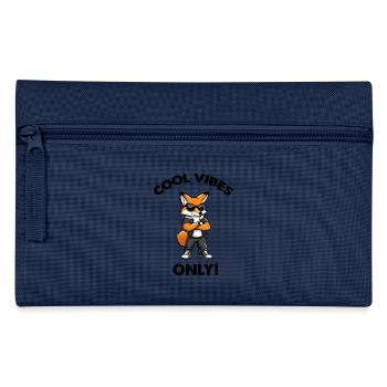 Fox Cool Vibes - Pencil Case - light blue - Front