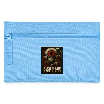 Eyes on and through monsters - Pencil Case - light blue - Front