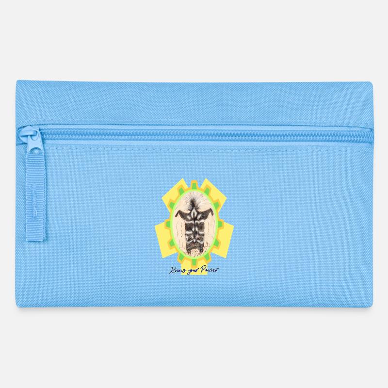 Skunk_Know_your_Power - Trousse - bleu clair