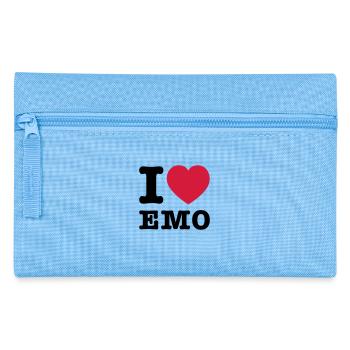 I Love Emo 2 - Federtasche - Hellblau - Vorne