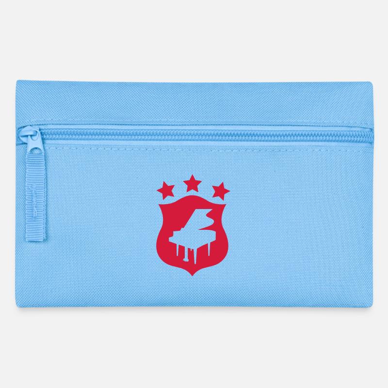 Piano / Klavier - Pencil Case - light blue