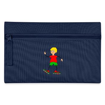 inliner sport kind - Federtasche - Hellblau - Vorne