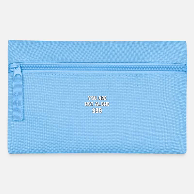 Vous n’êtes pas seul 988 - Trousse - bleu clair