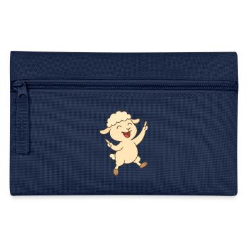 Dancing Lamb - Pencil Case - light blue - Front