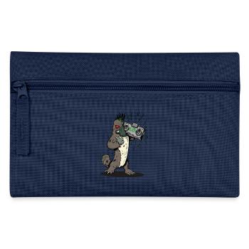 Schnabeltier mit Boombox - Federtasche - Hellblau - Vorne