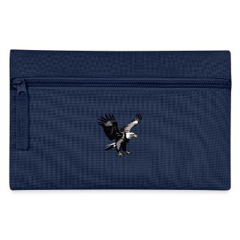 Eagle - Cute Bird Sticker - Pencil Case - light blue - Front