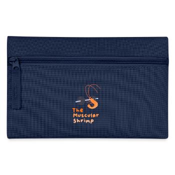 Muskulöse Garnelen - Federtasche - Hellblau - Vorne