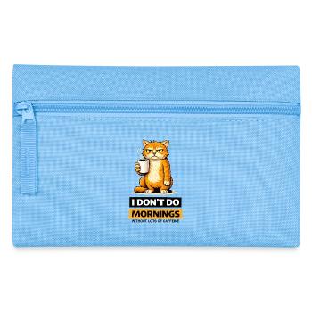 Attitude de café du matin - Trousse - bleu clair - Devant