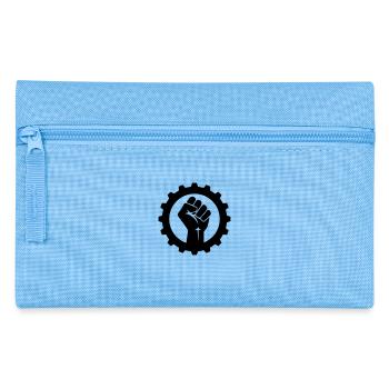 EBM Logo 19 (Vector) - Pencil Case - light blue - Front