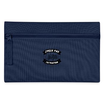 J'peux pas j'ai tracteur.Je peux pas j'ai tracteur - Trousse - bleu clair - Devant