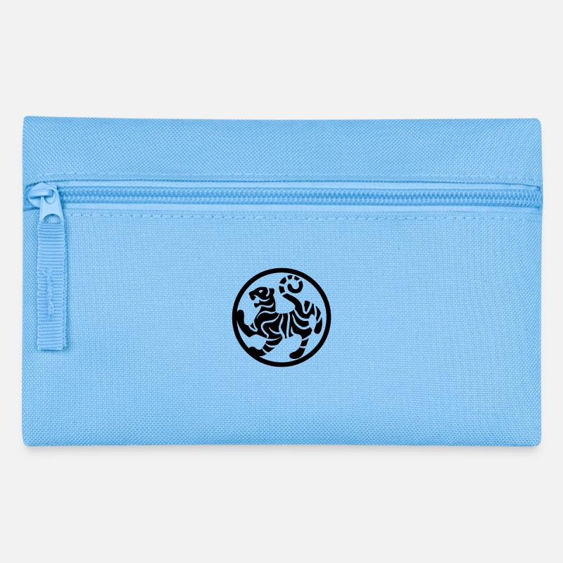 shotokansign vektor - Federtasche - Hellblau