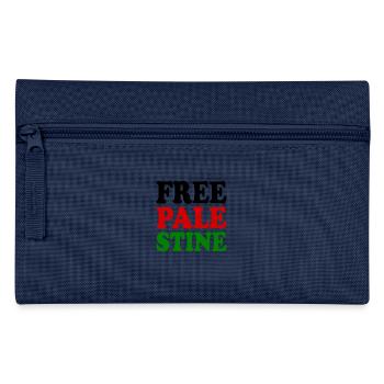 Free palestine - Pencil Case - light blue - Front