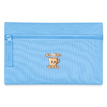 Morning Vibes Cute Cat Cup - Trousse - bleu clair - Devant