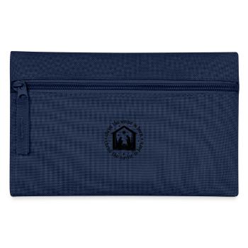 Christ the Savior is born - Pencil Case - light blue - Front