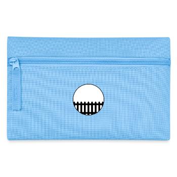 Einfach ein Zaun - Federtasche - Hellblau - Vorne