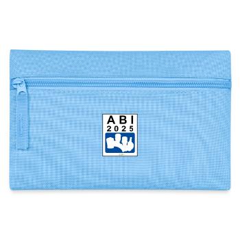 Bier Liga Logo ABI 2025 Blau - Federtasche - Hellblau - Vorne