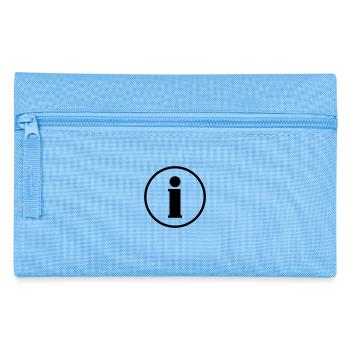 Info - Federtasche - Hellblau - Vorne