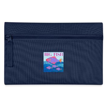 Big Fish Design - Federtasche - Hellblau - Vorne