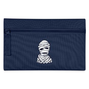 Classic Mummy Cartoon Pattern - Pencil Case - light blue - Front