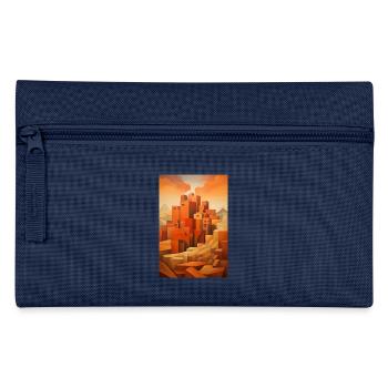 Paysage de Désert, village du désert - Trousse - bleu clair - Devant