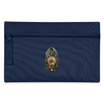 Le mystérieux mouvement steampunk. - Trousse - bleu clair - Devant