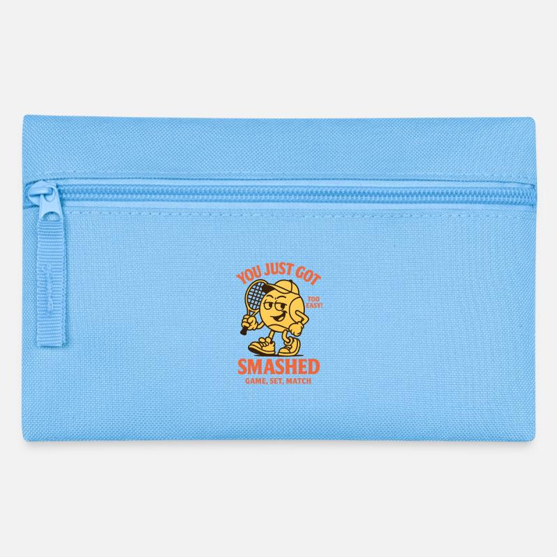 YOU JUST GOT SMASHED - Pencil Case - light blue