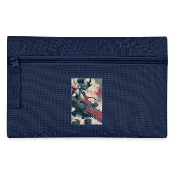 Crimson Chainsaw Hunter - Pencil Case - light blue - Front