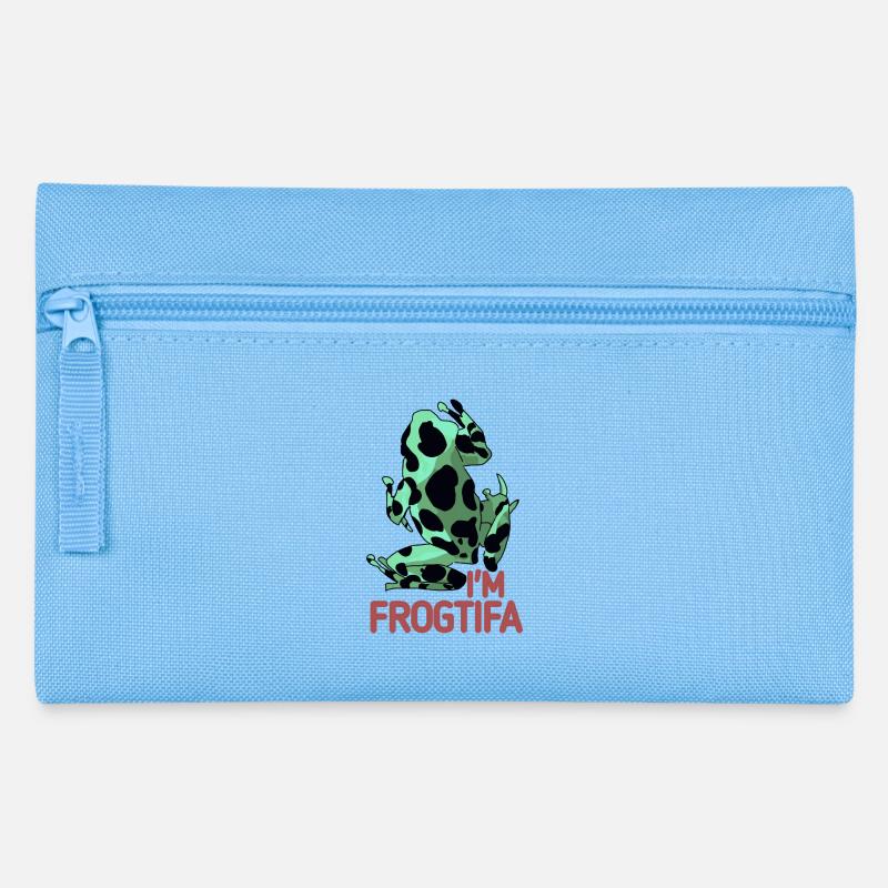 Ich bin Frogtifa - Federtasche - Hellblau