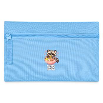 Nouilles avant les humeurs raton laveur - Trousse - bleu clair - Devant